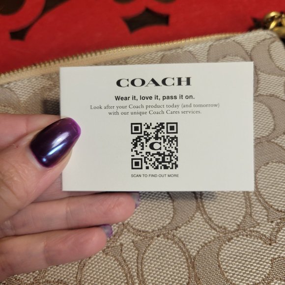 Coach Bag Purse Wristlet - Picture 2 of 7